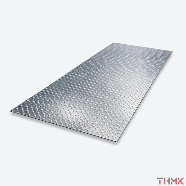 Лист алюминиевый рифленый 1.2х1200х3000 мм диамант